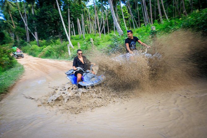 2-Hour Koh Samui ATV Quad Tour - What you get with the quad: helmet, equipment, and the dust problem