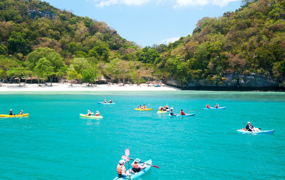 Ang Thong: Marine Park Full-Day Kayaking & Snorkeling Tour - Koh Tai Plao kayaking: caves, tunnels, and that hidden-lagoon feeling