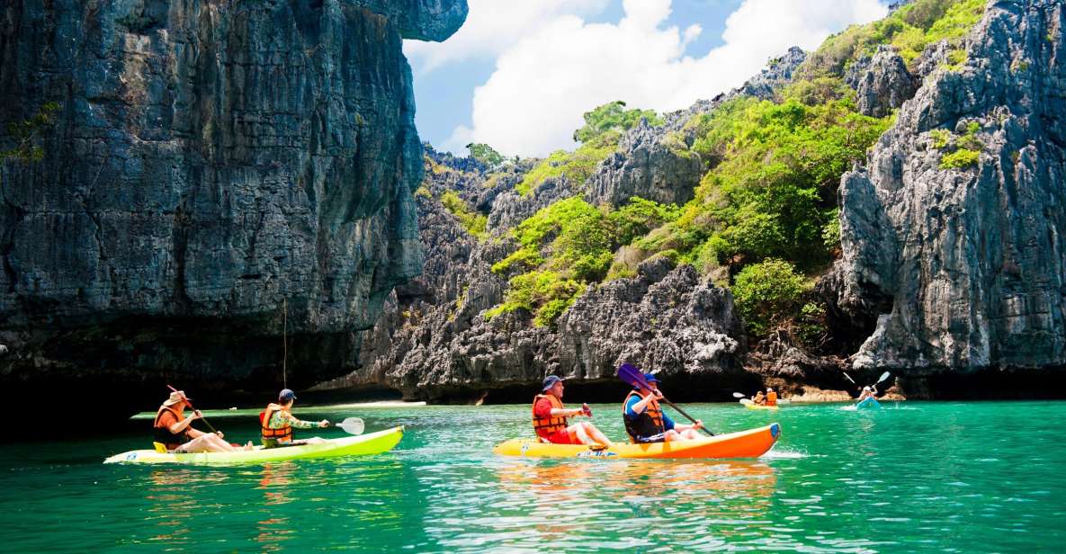 Ang Thong: Marine Park Full-Day Kayaking & Snorkeling Tour - Koh Wua Talap: second kayaking, beach time, and the viewpoint choice