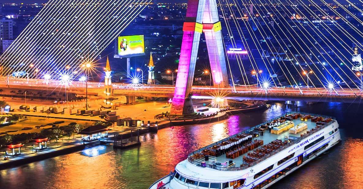 Bangkok: 2-Hour Dinner & Shows on White Orchid River Cruise - The 2-Hour Cruise Experience: What Happens While You Float