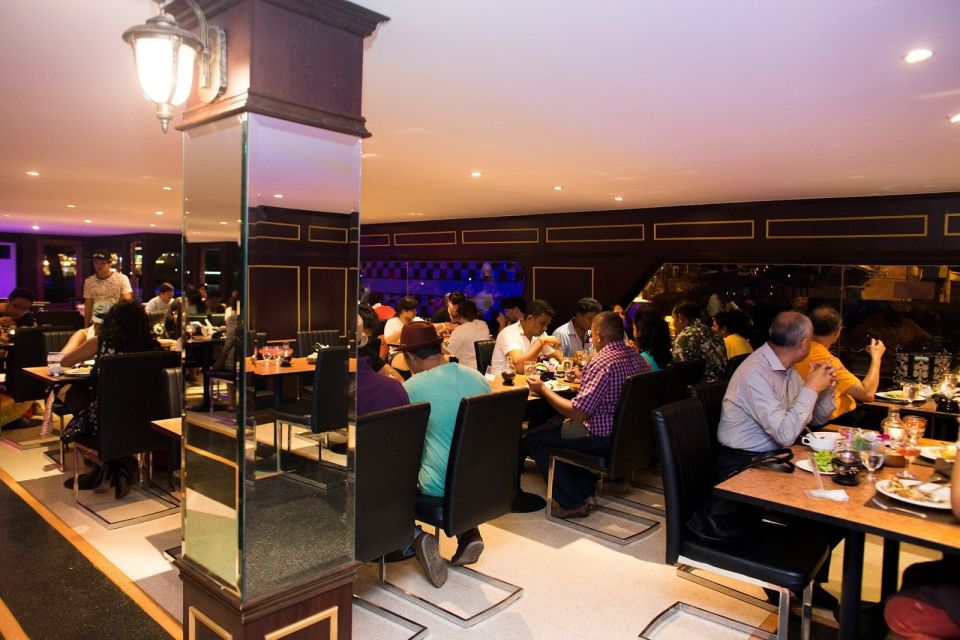 Bangkok: 2-Hour Dinner & Shows on White Orchid River Cruise - Live Music and Cabaret: The Fun Part (and the Seating Detail)