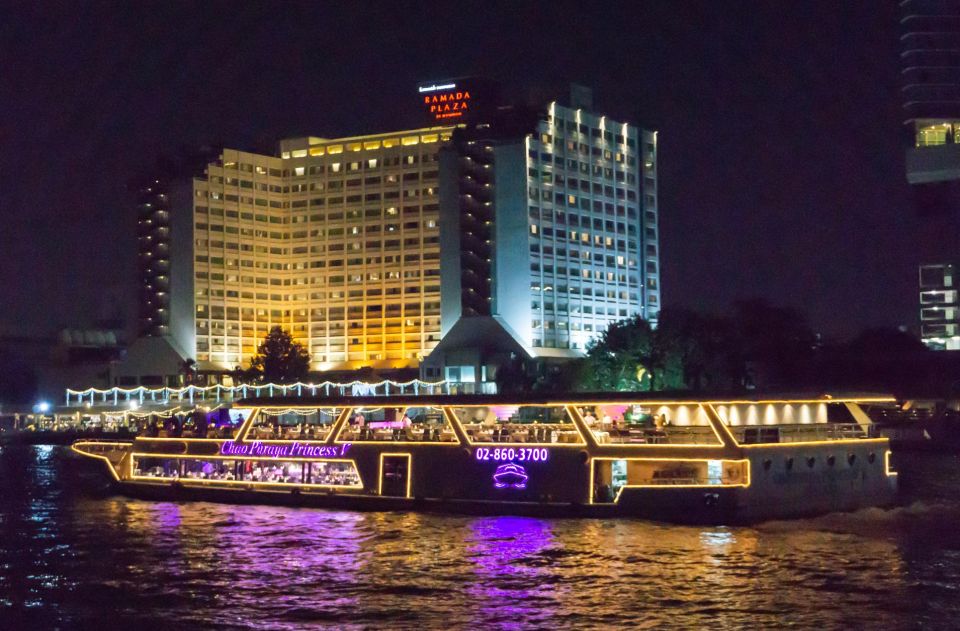 Bangkok: Chao Phraya Princess Dinner Cruise Ticket - Before 7:30: check-in rhythm, ID, and the mask/temperature steps