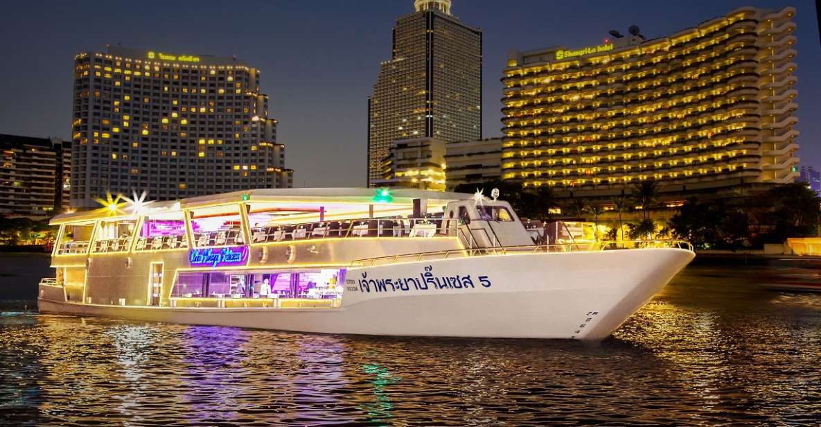 Bangkok: Chao Phraya Princess Dinner Cruise Ticket - Entertainment quality: Thai dance storytelling, live music, and the vibe on deck