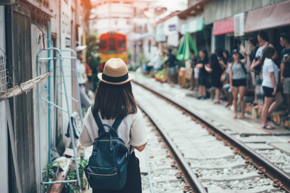 Bangkok: Damnoen Saduak, Train Market & Mahanakhon Day Trip - Maeklong Railway Market Train Ride: The Main Event, Done Right