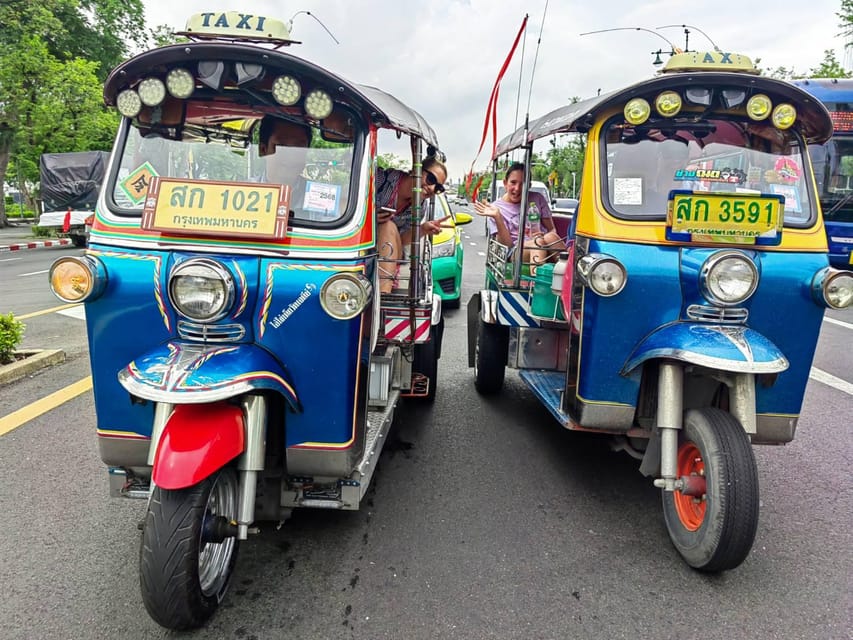 Bangkok: Guided Tour in a Typical Thai Tuk-Tuk - Practical tips to enjoy the route more