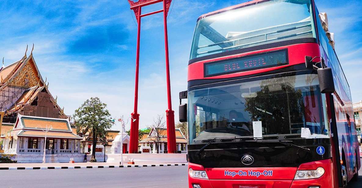 Bangkok: Hop-On Hop-Off Bus with 24, 48 or 72-Hour Validity - Key Things to Know Before You Ride