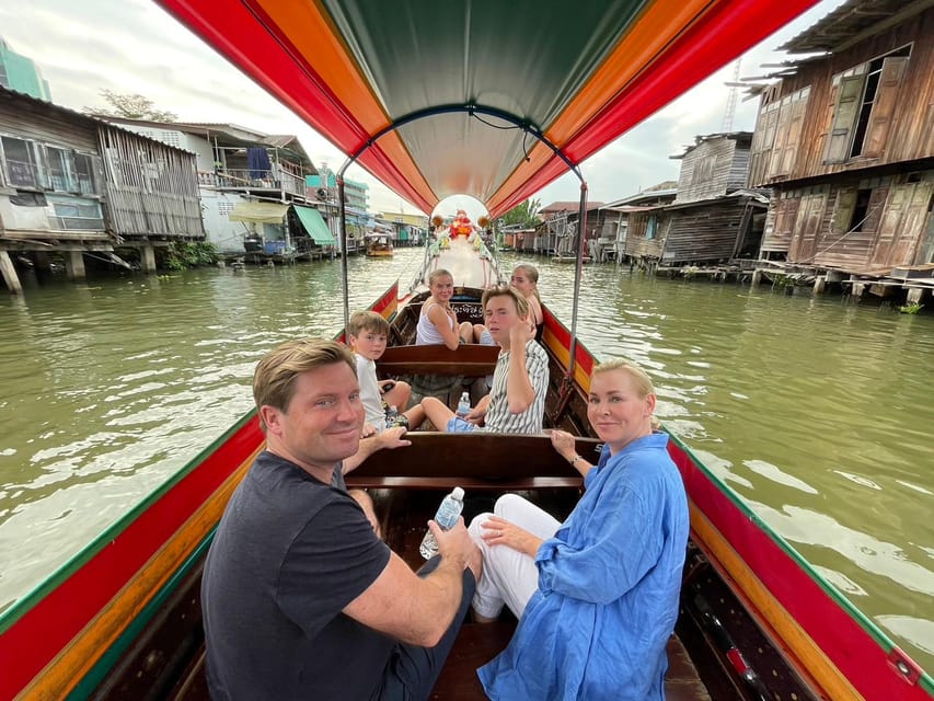 Bangkok: Longtail Boat Canal Cruise - Khlong Bang Luang Artist House (Baan Silapin): Old Wooden Homes and Canal Views