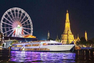 Bangkok: Luxury White Dinner Cruise Free Flow Beer and Wine - Price and value: what $53 gets you on the river