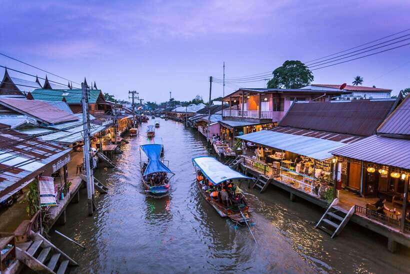 Bangkok: Maeklong Railway & Amphawa Floating Market Day Trip - Bangkok logistics: pickup zones, long hours, and small-group flow