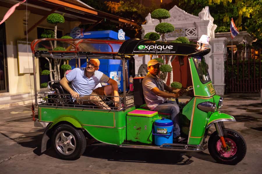 Bangkok: Markets, Temples and Food Night Tour by Tuk Tuk - A Tuk Tuk Time Machine for Bangkok After Dark