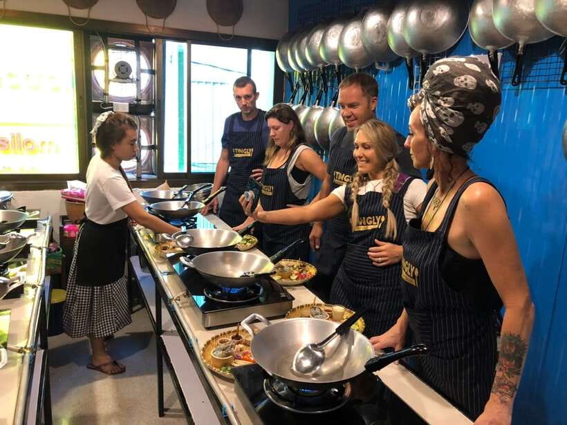 Bangkok: Tingly Thai Cooking School Half-Day Cooking Class - The Core Dishes You’ll Cook: Tom Yum, Pad Thai, and Mango Sticky Rice