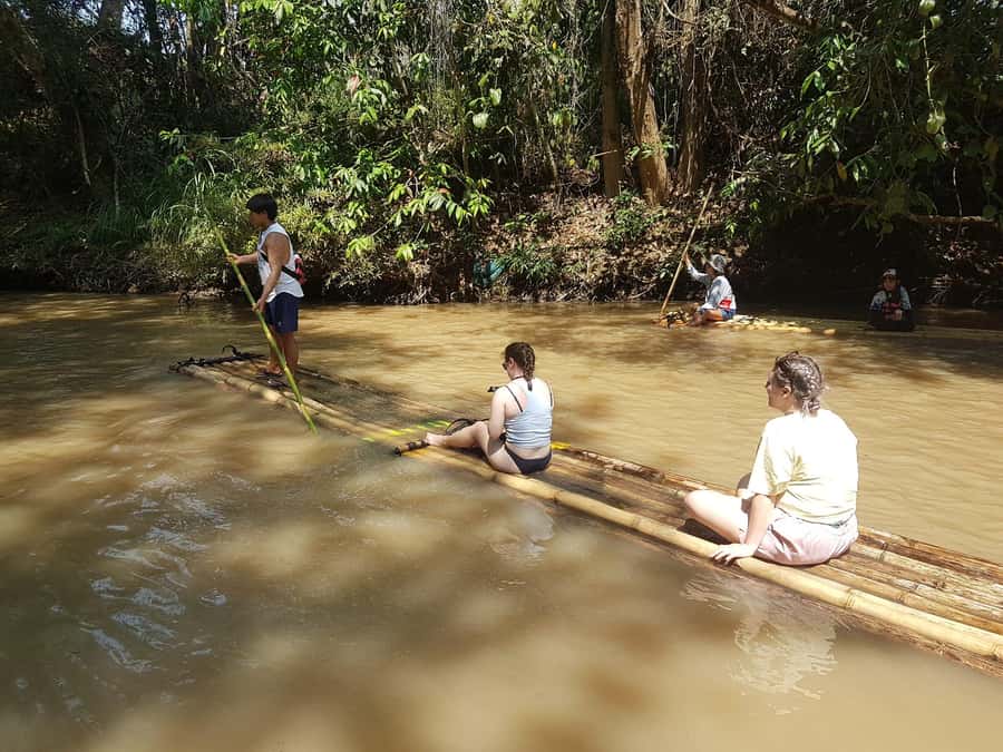 Chiang Mai: 2-Day Jungle Trek with Elephant Farm & Raft Ride - Breakfast at the Village and the Second-Day Trek Rhythm