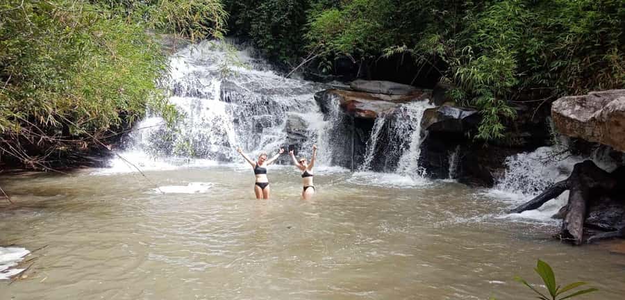 Chiang Mai: 2-Day Jungle Trek with Elephant Farm & Raft Ride - Ethical Elephant Sanctuary: Feeding and Bathe Time With Rescued Elephants