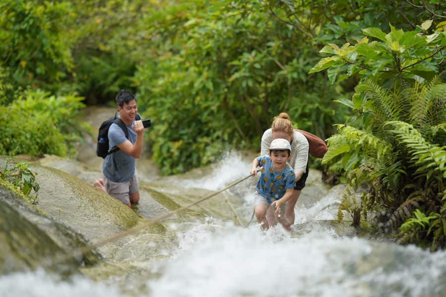 Chiang Mai: Bua Thong Sticky Waterfall and Huge Cave Tour - Nam Phu Chet Si: The Forest Walk and Geyser-Like Spring Stop