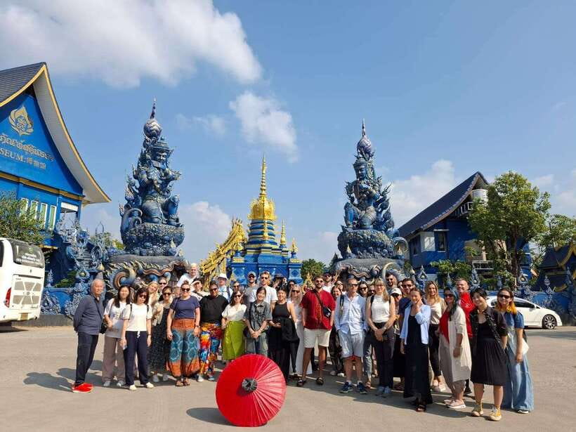 Chiang Mai: Chiang Rai Temples, Karen Tribe and Hot Springs - Huay Pla Kang Temple: Guan Yin, nine tiers, and the climb for views