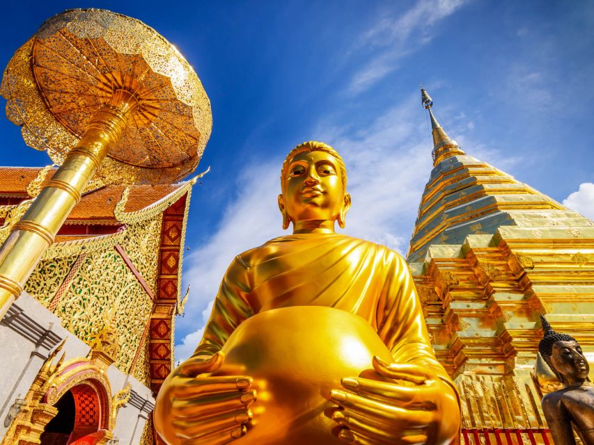Chiang Mai: Doi Suthep and Wat Umong Enchanting Evening Tour - The Golden Pagoda Ceremony: A Moment Beyond Photos