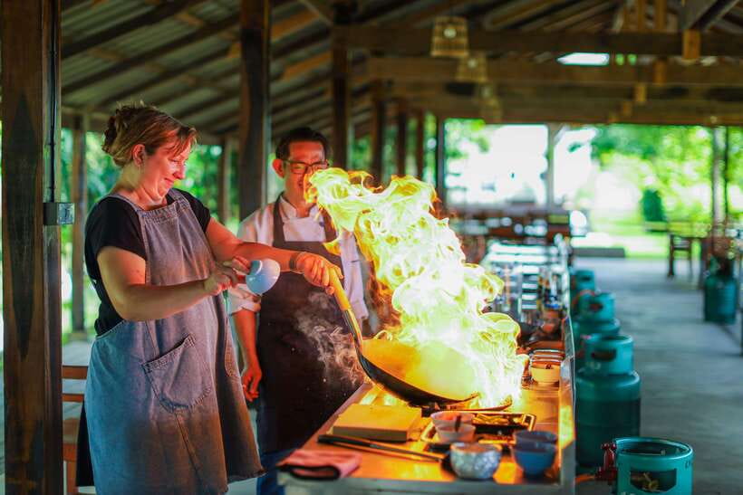 Chiang Mai: HALF-DAY COOKING COURSE at a Thai Cooking Farm - English Instruction and Dietary Notes You Should Raise Early