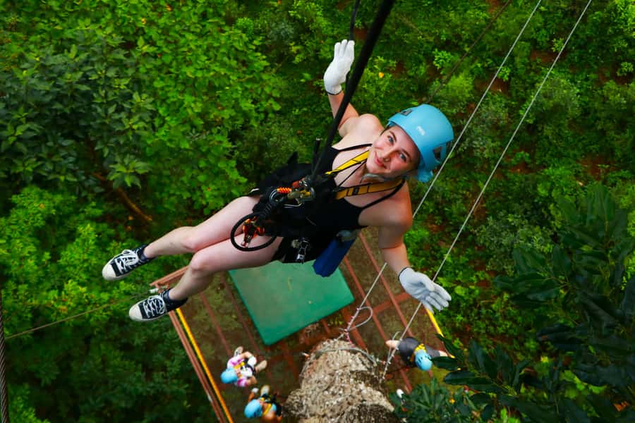 Chiang Mai: Kingkong Smile Zipline with Lunch and Transfers - What safety feels like here: twin cables, trained staff, and gear
