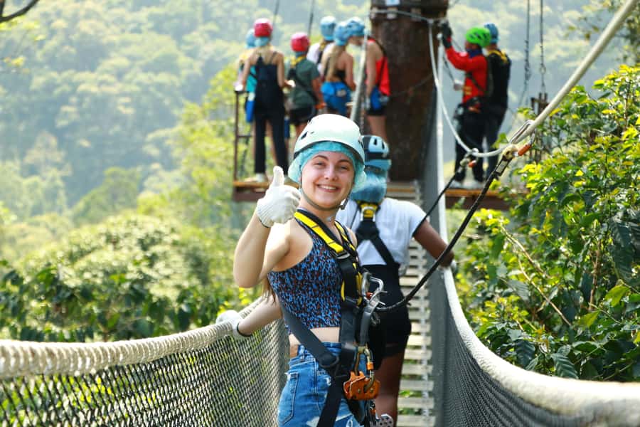 Chiang Mai: Kingkong Smile Zipline with Lunch and Transfers - The 30-minute lunch pause: Thai buffet, outdoor setting, and real energy