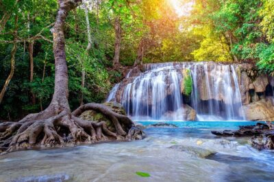 Floating and Railway Market (Optional Waterfall): Private Tour - Maeklong Railway Market: the track-side train moment