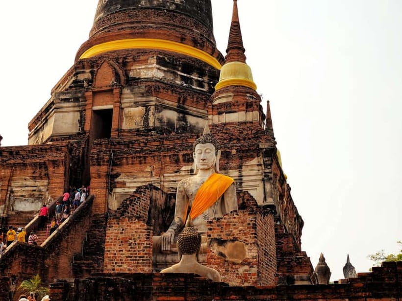 From Bangkok: Ayutthaya & Ayothaya Floating Market Day Trip - Wat Phra Sri Sanphet: the big temple core of Ayutthaya
