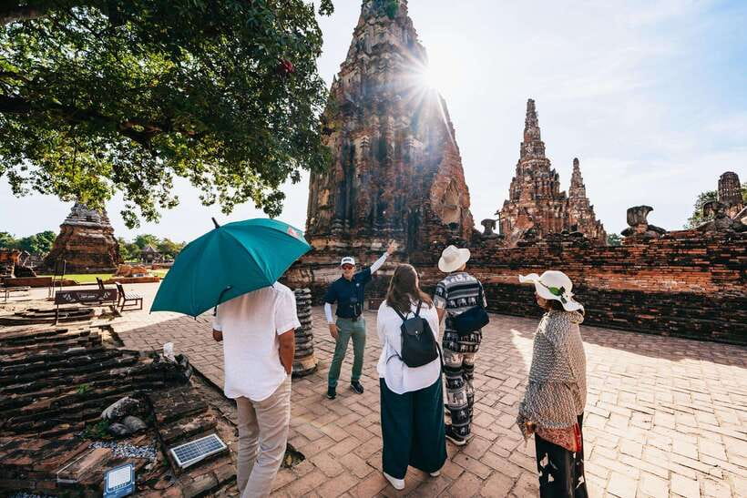 From Bangkok: Ayutthaya Temples Guided Tour with Lunch - Wat Lokayasutha: Giant Reclining Buddha as Your Doorway In
