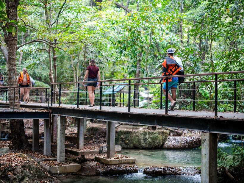 From Bangkok: Erawan Park & Kanchanaburi Small-Group Tour - Key Highlights Worth Warming Up For
