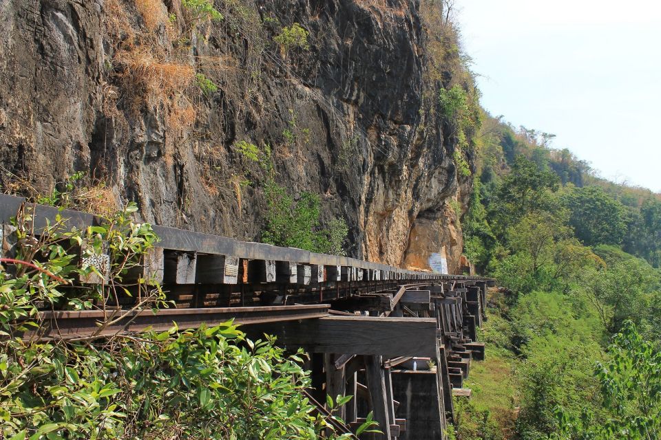 From Bangkok: Historical Day Tour to River Kwai - Krasae cave bridge and the cave stop: a change of tone from sorrow to scenery