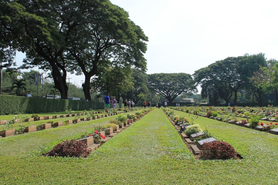 From Bangkok: Historical Day Tour to River Kwai - Entering the War Cemetery: why this stop lands so hard