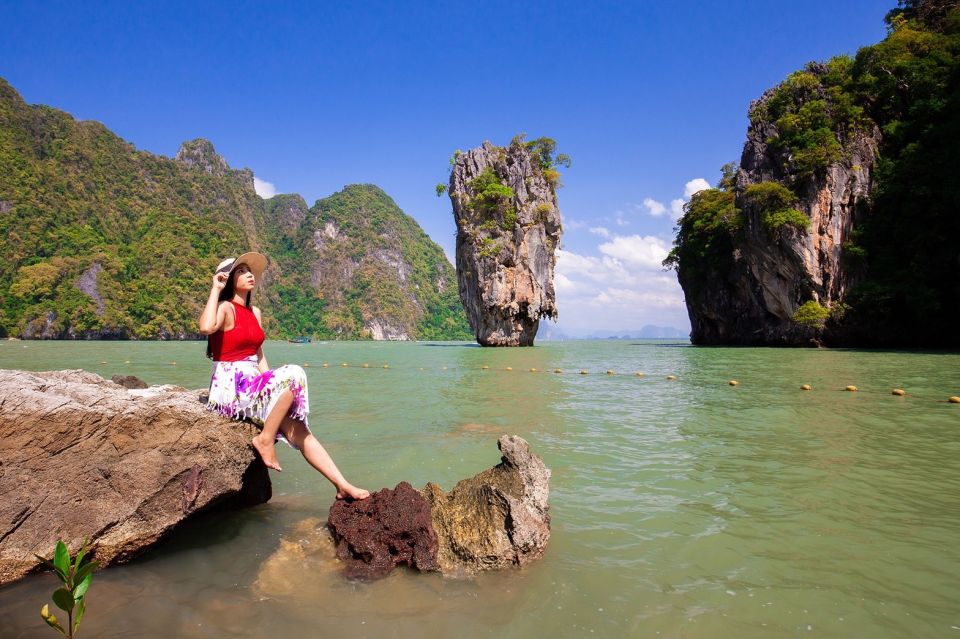 From Phuket: James Bond and Phang Nga Bay Tour by Speedboat - James Bond Island and Khao Phing Kan: see the famous rock, then manage crowds