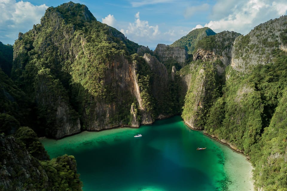 From Phuket Or Khao Lak: Phi Phi Islands Early Bird Tour - Stop 1: Maya Bay, early and photo-friendly