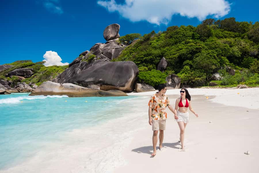 From Phuket or Khaolak : Similan Islands Day Trip - Getting to Love Andaman pier: early pickup, quick check-in, and breakfast