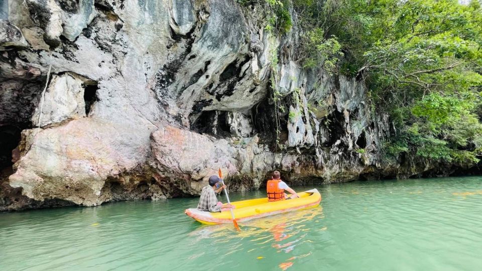 From Phuket: Phang Nga Bay and Canoeing Tour by Big Boat - Phang Nga Bay lunch on board: Eating well during a long day
