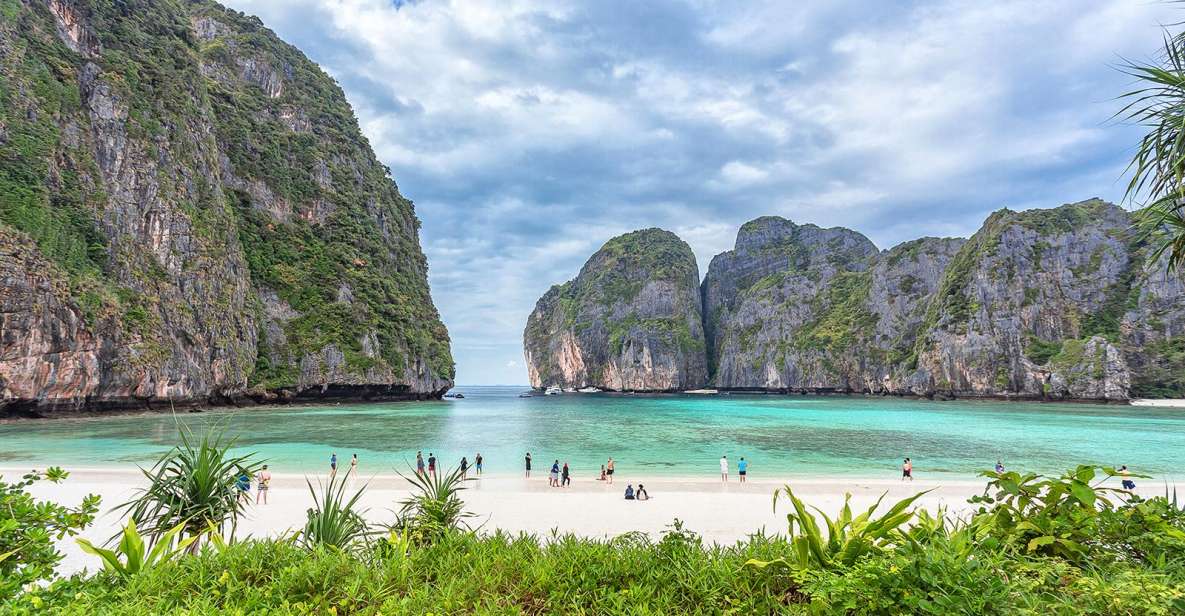 From Phuket: Phi Phi, Maya Bay, & Khai Islands Premium Trip - Monkey Beach: a fun animal moment with clear rules