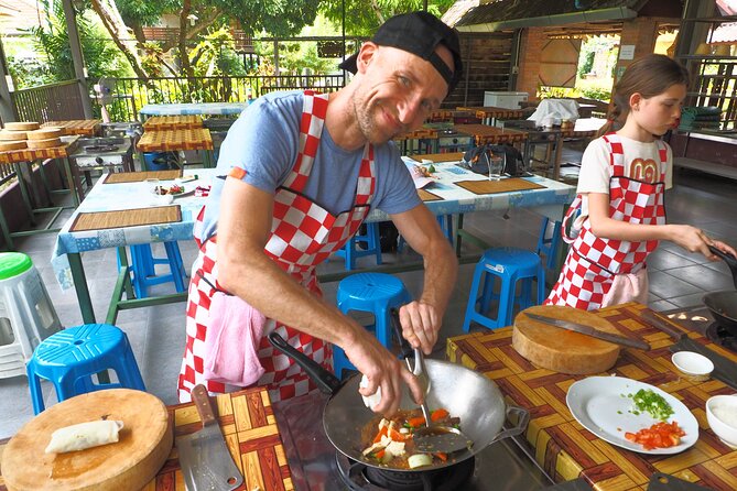 Half-Day Thai Cooking Class at Organic Farm in Chiang Mai - Family fit: cooking stations for kids and how the class handles ages