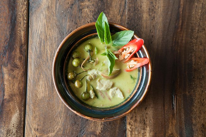 Hands on Thai Cooking Class and Market Tour - The four dishes you’ll make and eat (plus dessert)