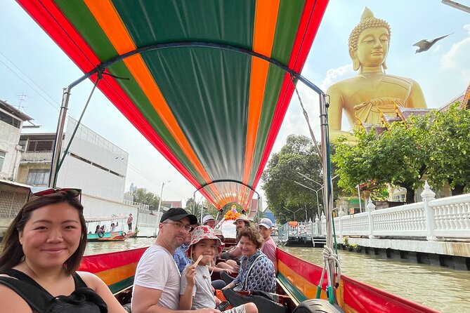 Hidden Bangkok Longtail Boat Tour to Big Buddha&Canal Life 2hrs - The Khlong Bang Luang Artist House stop: short time, real browsing