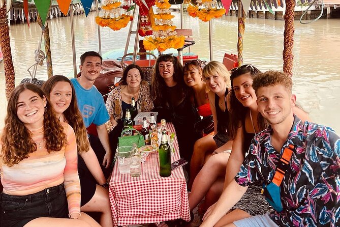Hidden Bangkok Longtail Boat Tour to Big Buddha&Canal Life 2hrs - Chaophraya River merge and Wat Arun in mid-river
