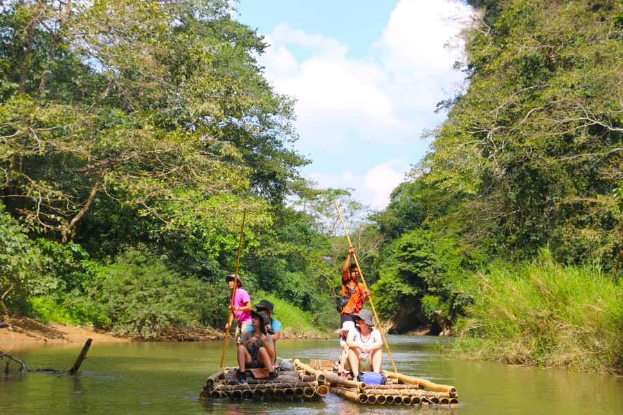 Khao Lak: Khao Sok Bamboo Rafting and Elephant Bathing Trip - What to bring, and what can throw off your day