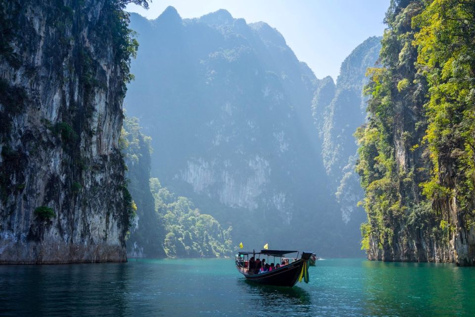 Khao Sok: Private Longtail Boat Tour at Cheow Lan Lake - Diamond Cave (Pra Kie Phet): bats, coral, and that 30-minute walk