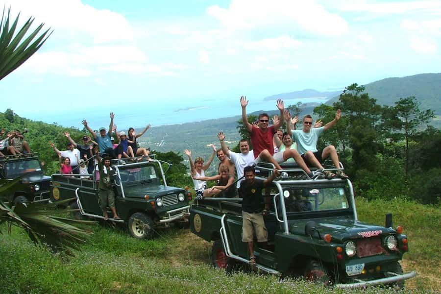 Ko Samui: 4WD Wild Jungle Safari Tour with Lunch - Na Muang Waterfalls: The Swim Time You’ll Remember