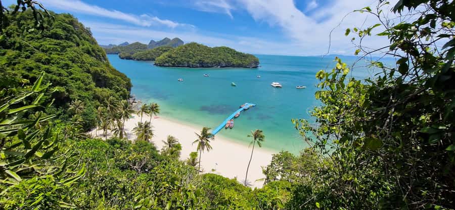 Koh Pha Ngan: Day Tour Ang Thong with Kayak, Snorkel & Lunch - Emerald Lake and the Blue Lagoon: photos plus a steep hike