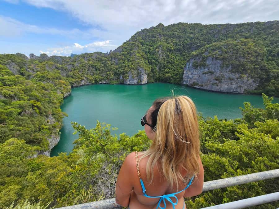 Koh Samui: Day Tour to Ang Thong with Kayak, Snorkel & Lunch - Pha Chan Charat Viewpoint: The Tough Hike Over 42 Islands