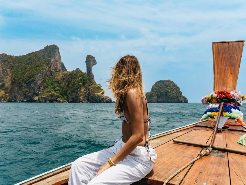 Krabi: 4 Islands Tour by Longtail Boat & Thai Buffet Lunch - Chicken Island Cruising: Great Views, Quick Photo Moments