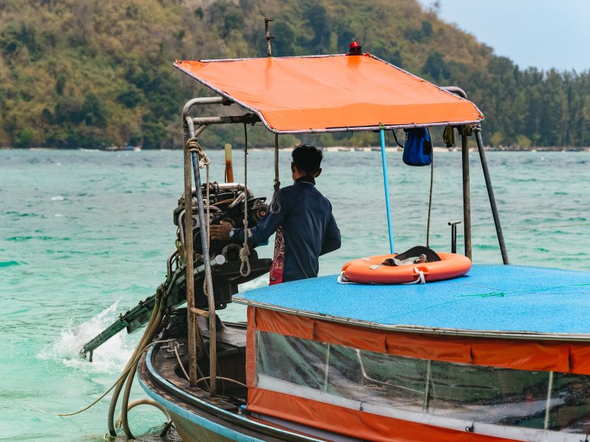 Krabi: 4 Islands Tour by Longtail Boat & Thai Buffet Lunch - The Sandbar Walk at Tup (Koh Tub) and the Mor Area