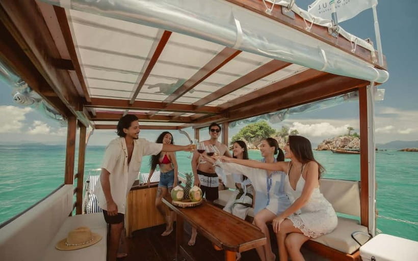 Krabi: 7 Island Tour by Luxury Longtail Boat with Snorkeling - Islands like Tup and Chicken: quick hits, good photos, not long delays