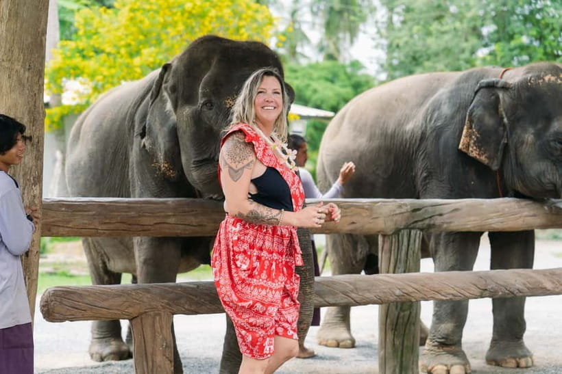 Krabi: Ao Nang Elephant Sanctuary Half-Day Tour - Snacks, fruit, and drinks: the nice middle of the morning