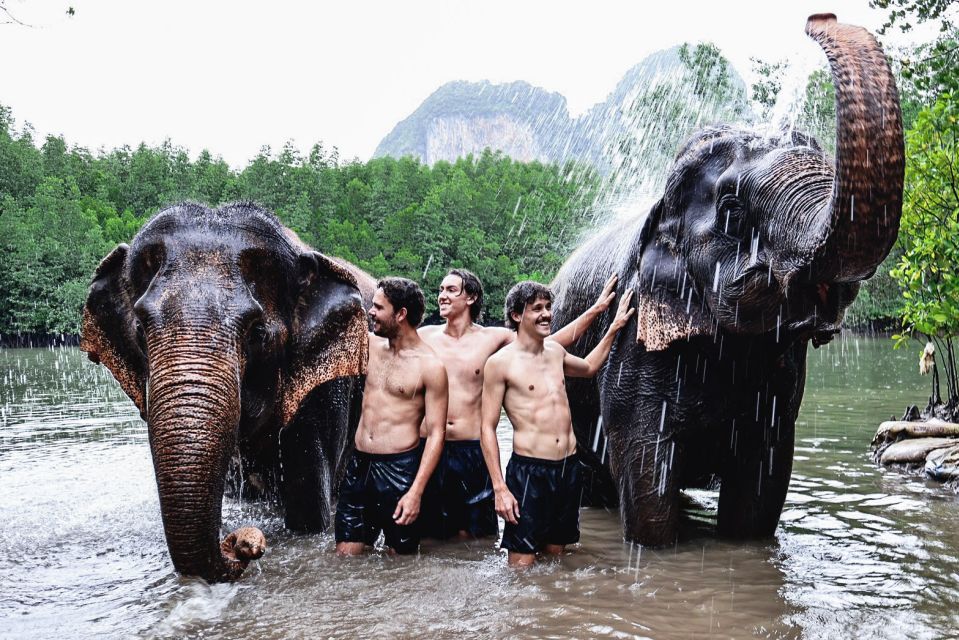 Krabi: Elephant Bathing Session at Krabi Elephant Shelter - Getting to the shelter: pickup timing and where you’ll meet