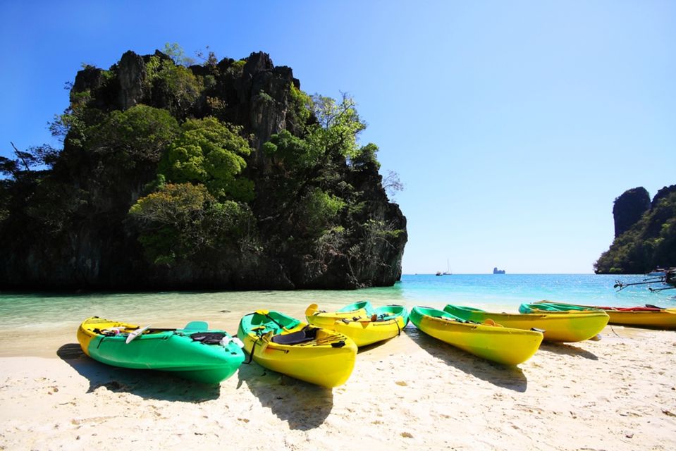 Krabi: Hong Islands Day Trip by Speedboat with Lunch - Hong Lagoon photo stop plus Pakbia and the low-tide sandbar effect