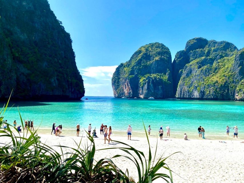 Krabi: Phi Phi & 4 Islands Sunset Tour by Speedboat - Monkey Beach stop: photos, tidal timing, and the monkey reality